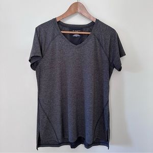 Tek Gear DryTek T-Shirt, charcoal gray, size L